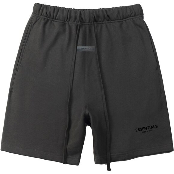 Fear of God Essentials Black Athletic Shorts - Picture 1 of 1